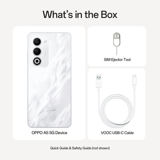 OPPO A5 5G 128GB (Mist White)