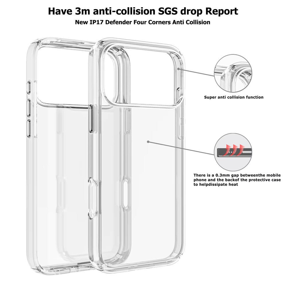 17 Pro Max Premium Clear Case