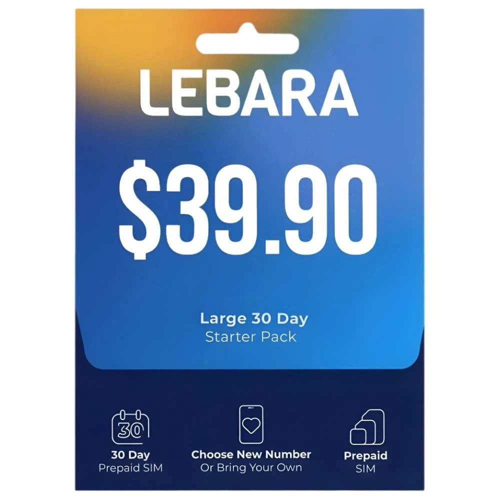 Lebara $39.90