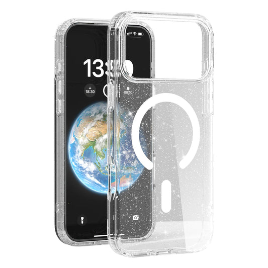 iPhone 17 Pro Max Glitter Clear Case - Sparkle Transparent Case | Everest Communications