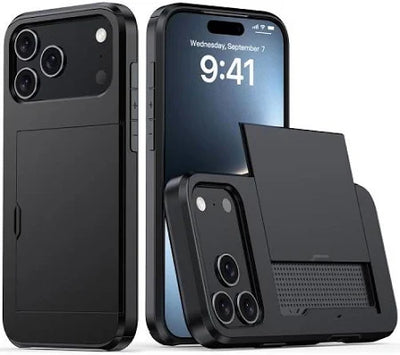 iPhone 17 Pro Max Card Pro Case - Wallet Case with Card Storage | Everest Communications