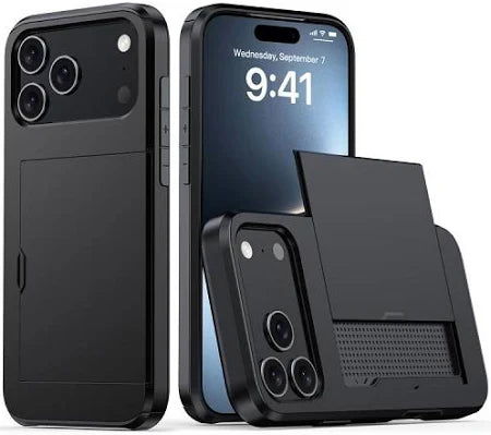 iPhone 17 Pro Max Card Pro Case - Wallet Case with Card Storage | Everest Communications