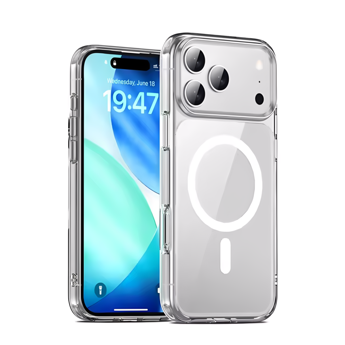 iPhone 17 Pro Max MagSafe Clear Case - Wireless Charging Compatible | Everest Communications