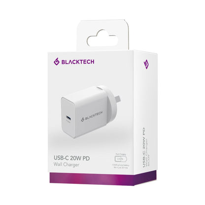 20W Fast Charging Adapter - BlackTech