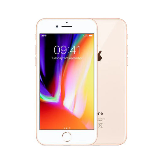 iPhone 8 64GB Gold Refurbished 100% Battery Health